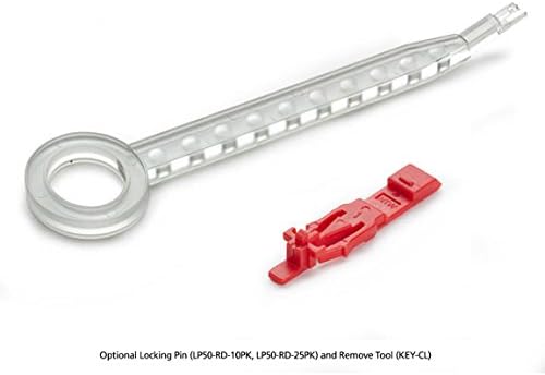 Black Box Network Services GigaTrue 3 CAT6 550-MHz Lockable Patch Cable (UTP) - Black, 7-ft. (2.1-m) C6PC70-BK-07