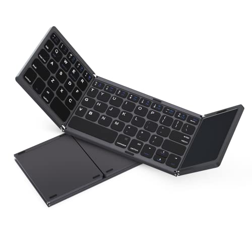 Foldable Bluetooth Keyboard with