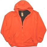 BERNE Blaze Orange Thermal Sweatshirt #SZ101orange Orange, 4X