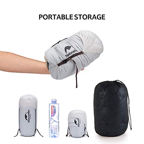 Naturehike 1.26lbs Ultralight 800 Fill Power Goose Down Sleeping Bag