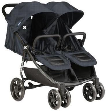 double twin pushchair pram