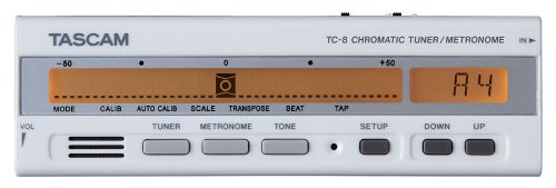 Tascam TC8 Chromatic Tuner and Metronome