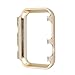 Angeland Metal Protective Smartwatch Bumper 38mm, Matte Finish Aluminum Alloy Frame Cover Case Compatible with Apple Watch 38mm Series 3, Series 2, Series 1 - Champagne Gold