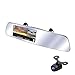 SmarTure 1296P Rear View Mirror Dash Cam with Backup Camera, 5