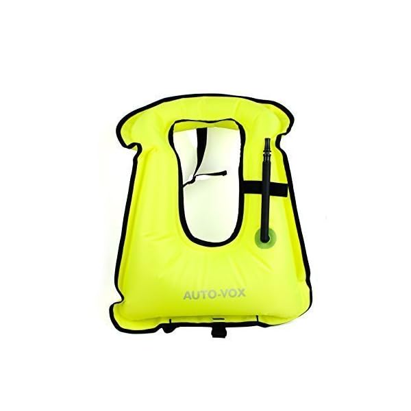 Auto-Vox-Adult-Portable-Inflatable-Snorkeling-Diving-Vest-for-Water-safety