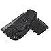 Outlaw Holsters Black Carbon Fiber Kydex Concealment IWB Holster (Right-Hand, for SCCY CPX 1, 2)