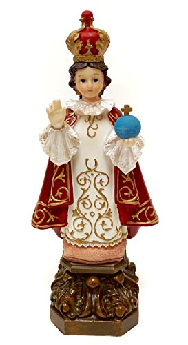 Adeline Collection Infant Jesus of Prague Statue, 8-Inch