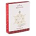 Hallmark Keepsake Ornament Porcelain Snowflake with Rhinestones