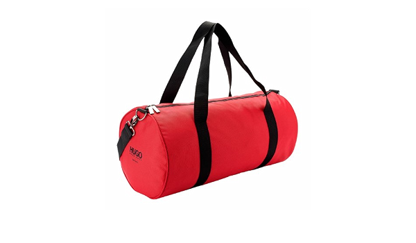Amazon.com: Hugo Boss de los hombres bolsa de gimnasio bolsa deportiva,  color rojo : Deportes y Actividades al Aire Libre