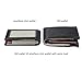 amelleon Mens Leather Bifold RFID Money Clip Wallet, Front Pocket Wallet with Money Clip