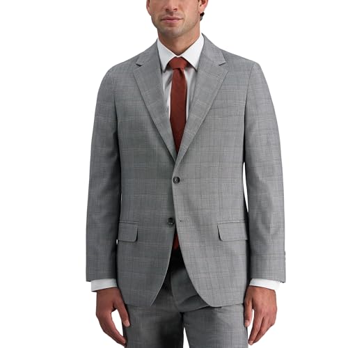 Haggar Men's JMH Tailored Fit Suit Separates - Pants and Jackets - 46 Tall Grey