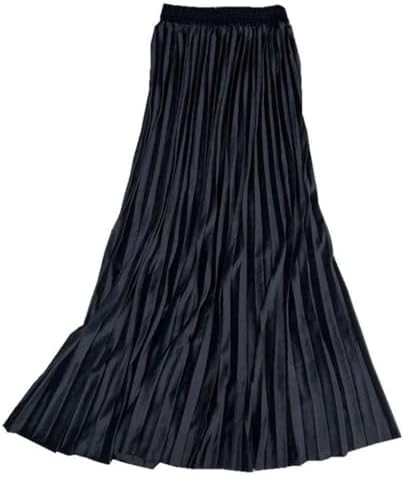 ebossy Women's Fall Winter High Wasit Ankle Length Velvet Maxi - Main Image