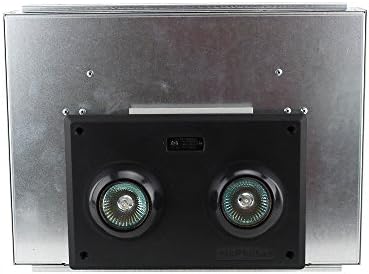 Day-Brite CR2X6L18B6 Chloride-CRS-Series Recessed Emergency Light, 6V, 18W, Remote