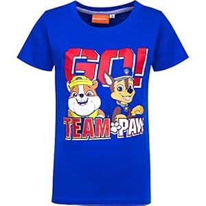 Paw Patrol T-shirt voor jongens, met korte mouwen