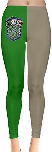QC Women's Two Color Harry Potter Slytherin Leggings (L)