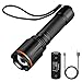 TACKLIFE Cree LED Flashlight USB Rechargeable Tactical Torches - 900 Lumens Super Bright, 6 Modes, 3350mAh Battery, IP64 Waterproof, for Camping Hiking Emergency