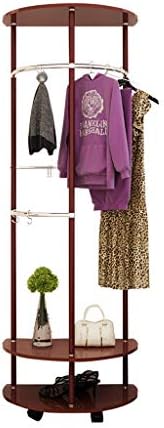 Shuihua Multi-functional Storage Coat Rack, Floor Hanger, Coat Rack Bedroom Clothes Rack-L60*29-40cm*H172cm