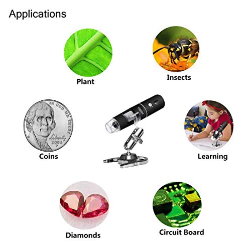 5 Microscope+YINAMA+Magnification+Microscopes+Compatible