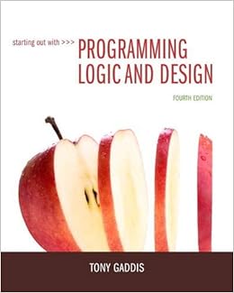 Buy Starting Out With Programming Logic And Design Book Online At Low Prices In India Starting Out With Programming Logic And Design Reviews Ratings In