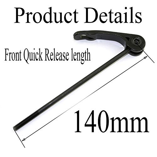 image for RuiLing 1 Pair Bike Wheel Hub Front and Rear Skewers Clip MTB Mountain