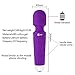 CNHIDEE Mini Wand Massager for Relieves Stress Waterproof Rechargeable Neck shoulder Body Back Sport Massage Travel Friendly 20X Magic Patterns Vibration Personal Quiet Powerful Mini Size