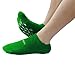 AYAOQIANG Moisturizing Gel Spa Socks for Moisturize Soften Repair Cracked Skin-2Pair(Green + Purple)