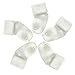 VWU 5/6 Pairs Baby Solid Color Cuff Socks Thick Cotton Anti Slip Socks 1-3Y