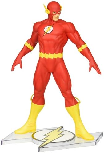 Kotobukiya 1:6 Scale The Flash Artfx Statue (Red/Yellow), Red Yellow