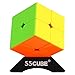 2x2 Cube Stickerless, No Fall Apart for All Ages & Beginners, More Smoothly Than Original 2x2 Cube