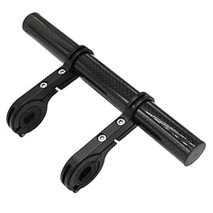 Labewin Fietsstuur Extender, Lichtgewicht Carbon Fiber Fietsstuur Extension met Duurzame Aluminium Beugel voor Holding…