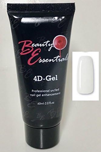 Beauty Essentials 4D-Gel - Professional UV/LED Nail Gel Enhancement (Compare to PolyGel)
