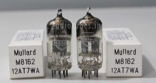 12AT7 M8162 ECC81 ECC801S Mullard U.K NOS CV4024 Amplitrex AT1000 Tested