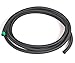 AN-12 12AN -12 AN Nylon Stainless Steel Braided Fuel Oil Gas Line Hose Black 5 Feet Length