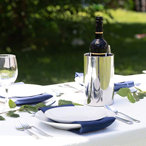 image for Modern Innovations Premium Stainless Steel Wine Chiller Bucket - Insul