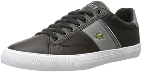 Lacoste Men's Fairlead 116 1 Fashion Sneaker, Black, 13 M US