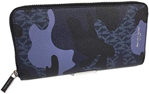 Amazon マイケルコース Michael Kors メンズ 財布 長財布 36f9lcoz3v Cooper カモフラージュ ウォレット アドミラル ブルー ブラック Mkシグネチャー カモフラ 迷彩 アウトレット品 並行輸入品 Michael Kors マイケルコース 財布