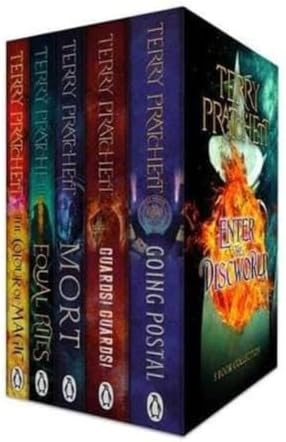 洋書 Terry Pratchett 18冊セット Terry Pratchett Discworld Novels Series 3 - 5 Books Collection Set