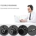Trucker Bluetooth Headset RAOPINGX Wireless Headset with Microphone Over The Head Headphones with Noise Cancelling Sound On Ear Car Earphones Office Earpiece for Cellphone Call Center Bluetooth V5.0