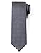 ORIGIN TIES 100% Silk Textured Solid Color Men's Skinny Tie 3'' Necktie Medium Grey