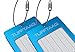Luggage Tags Business Card Holder by TUFFTAAG - Durable Travel ID Bag Tag in Multiple Color Options, Perfect for Suitcases, Backpacks, and Carry-Ons, Easy Identification, Secure and Stylish