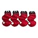 Peruvian Body Wave Omber Hair Bundles 4pcs 1b/Red Human Hair Weft 50g/Pcs Remy Human Virgin Hair Body Wave (1b/Red)