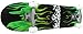 Krown Rookie Complete Skateboard,Green Flame