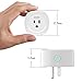 Smart Plug with Timer 2 Pack Energy Monitoring Wifi Plug Compatible with Alexa Echo Google Asistant IFTTT, no Hub Required, Control your Devices from Anywhere, ETL and FCC listed