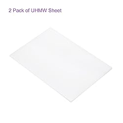 DMiotech 2 Pack 6 x 8 x 0.1 Inch Plastic UHMW
