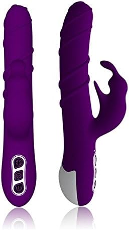 Vibratr Women Toy Bullet 360 Degree Rotating Rabbit Vibratr USB Charge Vibrating AV Stick G Spot Adullt FunnyKing New Style Toys Purple,miniVibratrs Vibratrs Strap-on