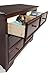 Graco Brooklyn 6 Drawer Double Dresser, Cherry, Kids Bedroom Dresser with 6 Drawers, Wood & Composite Construction, Ideal for Nursery, Toddlers Room, Kids Room