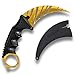 FadeCase Karambit Classic - Tiger Tooth - Real CSGO Knife Skin Counter Strike Global Offensive Full Tang Fixed Blade