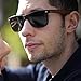GOWOOD Wood Sunglasses Mens & Women | Premium Polarized Walnut Wood Temples & Black Acetate Frame | Sunglasses UV400 Lenses | Women & Mens Sunglasses UV Protection | CE Marked (black)