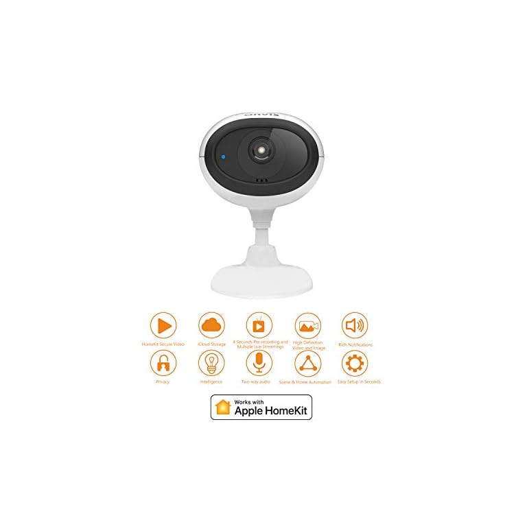 ONVIS HomeKit Security Indoor Camera C3, HDR WiFi IP Camera, ICloud