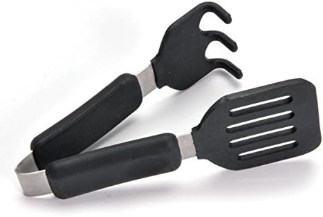 Silicone Tongs Grip-Ez Grab Lift Heat Resistant